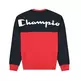 Champion Legacy Spliced Script Logo Print Sweatshirt "Red"