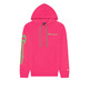 Champion Legacy Spray Neon Hooded Sweatshirt "Pink Fucsia Flour"