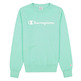 Champion Legacy Wm´s Front Script Logo Sweatshirt "Lime Green"