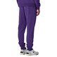 Champion Small Logo Rib Cuff Fleece Joggers "Dark Purple"