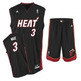 Adidas Pack Miami Heat Wade (negro)