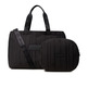 Desigual Duffle Bag Pleats Black