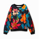 Desigual Floral Oversize Sweatshirt