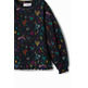 Desigual Girls Sweatshirt with Heart Illustrations