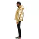 Desigual Golden Padded Jacket with Detachable Sleeves