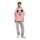 Desigual Mickey Mouse Hoodie with Drawstring "Pink"