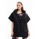 Desigual Patchwork Technical Poncho