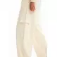 Desigual Wide-leg Cargo Trousers "Raw"