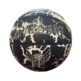 Balón Spalding Flight Crack Black White Rubber (Talla 5)