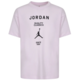 Jordan Girld JDB W J Girlfriend Graphic Tee "Artic Pink"