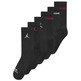 Jordan Kids JHB Legend Crew 6 PPack Socks "Black"