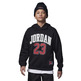 Jordan Kids Logo 23 Fleece Pullover Hoodie "Black"