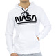 Nasa Logo Hoody Sweatshirt "N05H-White"