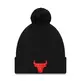 New Era NBA Chicago Bulls Bobble Beanie Pompom "Black"