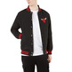 New Era NBA Chicago Bulls Patch Logo Bomber Jacket "Black"