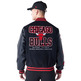 New Era NBA Chicago Bulls Patch Varsity Jacket "Black "