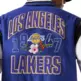 New Era NBA L.A Lakers Floral Varsity Jacket "Blue"