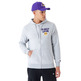 New Era NBA L.A Lakers Script Red Full Zip Hoodie