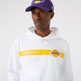 New Era NBA L.A Lakers Team Logo Stripe Po Hoodie