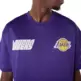 New Era NBA LA Lakers Graphic Mesh T-Shirt "Purple "