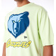 New Era NBA Memphis Grizzlies Wordmark Pastel Green Oversized T-Shirt