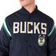 New Era NBA Milwaukee Bucks Panel Bomber Jacket