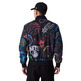 New Era NBA Multi Team Logo All Over Print Bomber Jacket