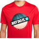 Nike Camiseta Dri Fit Basket Just Do It "Red"