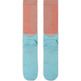 Nike Elite Crew Basketball Socks "Bright Coral/Copa/Silver"