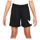 Nike Kids Swoosh Multi+ Dri Fit Short "Black White"