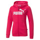 Puma Girls Essentials Hooded Jacket TR