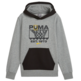 Puma Junior Basketball Winning Shot Hoodie Fleece "Medium Gray"