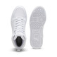 Puma Rebound V6 Mid Jr "White-Cool Light Gray"