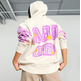 Puma Womans Basketball Art-Hitect Sparkle OS Hoodie "Alpine Snow"