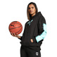 Puma Womans Basketball Art-Hitect Sparkle OS Hoodie "Black"