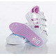 Adidas Superstar CF C (28-35/blanco/burdeos)