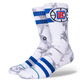 Stance Casual NBA Clippers Dyed Crew Socks "Silver"