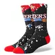 Stance Casual NBA Overspray Philadenphia Crew Socks