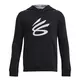 UA Boys' Curry Splash Hoodie "Black"