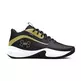 UA Lockdown 7 Low "Black Metallic Gold"