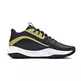 UA Lockdown 7 Low "Black Metallic Gold"