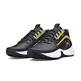 UA Lockdown 7 Low "Black Metallic Gold"