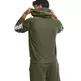 UA Men's Rival Fleece Graphic Hoodie "Marine OD Green"