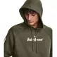 UA Men's Rival Fleece Graphic Hoodie "Marine OD Green"