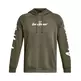 UA Men's Rival Fleece Graphic Hoodie "Marine OD Green"