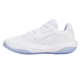 UA Unisex Lockdown 7 Low "White-Metallic Silver"