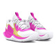 Under Armour GS Jet '23 Jr. "White Pink Gold"