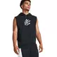 Under Armour Men's Curry Fleece Sleeveless Hoodie "Black"