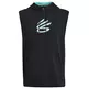 Under Armour Men's Curry Fleece Sleeveless Hoodie "Black"