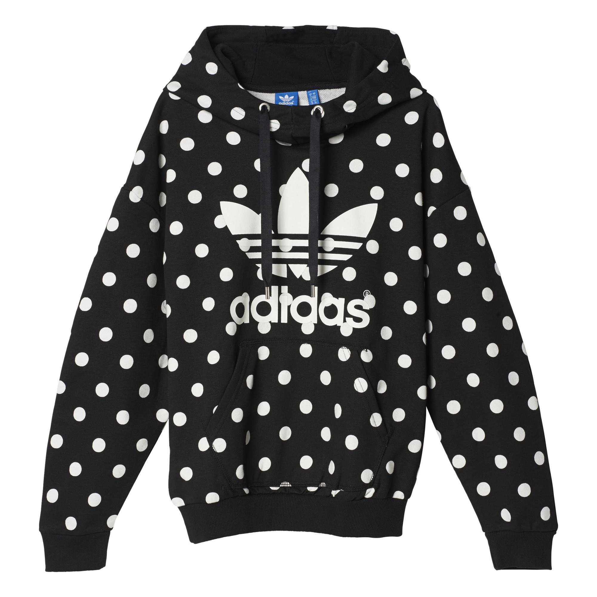 Adidas Originals Sudadera Trefoil AOP Dots (negro/bla